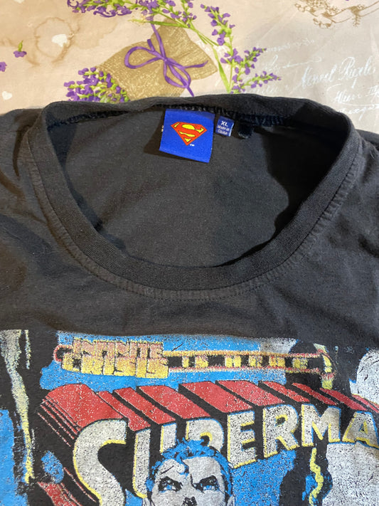 Vintage Superman Comic Book Graphic Tee
