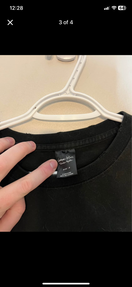 Number nine aw03 you got the money i got the soul black tee